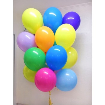 Μπαλόνια  μιξ χρωμάτων ιδανικό για στολισμό παιδικού πάρτι 
